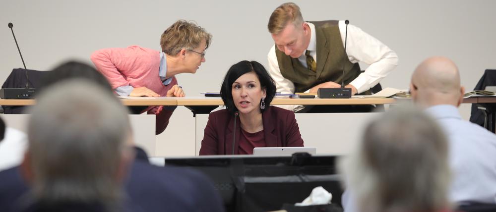 Stadtverordnetenversammlung Potsdam. Erste SVV mit der neuen Oberbürgermeisterin Noosha Aubel.