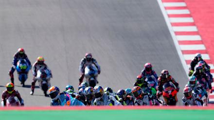 Der Sturz von Noah Dettwiler überschattete das Moto3-Rennen in Malaysia. (Archvibild)