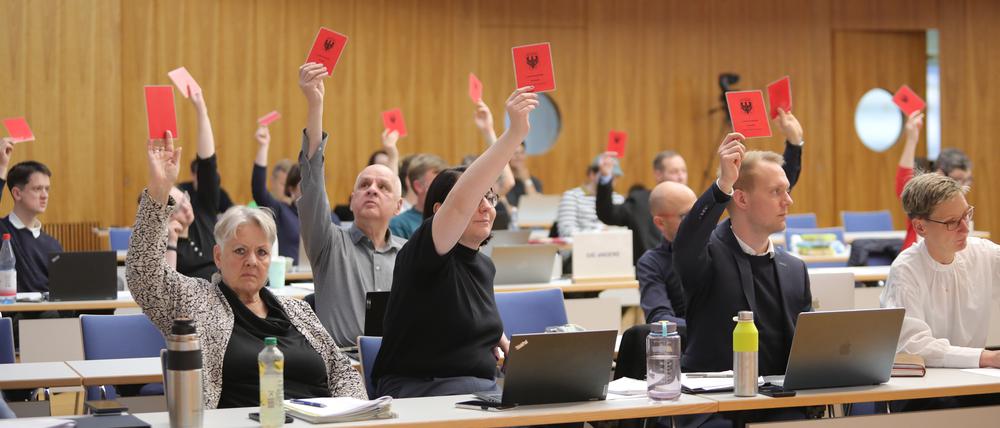 Die Potsdamer Stadtverordneten tagten.