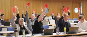 Die Potsdamer Stadtverordneten tagten. 