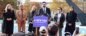 Mamdani nach der Wahlnacht in New York.