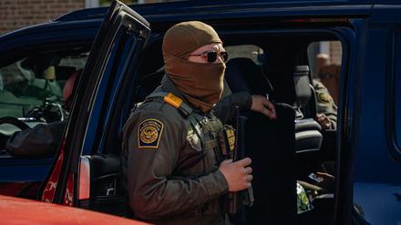 ICE-Mitarbeiter in Chicago.