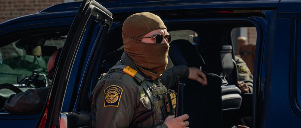 ICE-Mitarbeiter in Chicago.