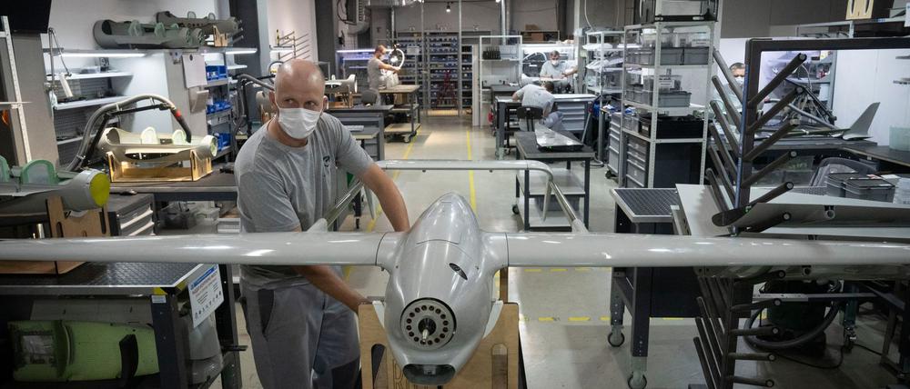 Die Ukraine gilt mittlerweile unter anderem im Bereich der Drohnenproduktion als Vorbild. (Archivbild)