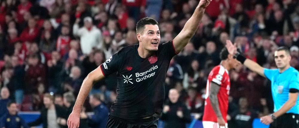 Patrik Schick köpfte Bayer zum Sieg