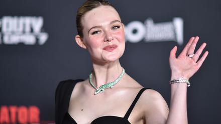 Elle Fanning bei der Premiere des Films.