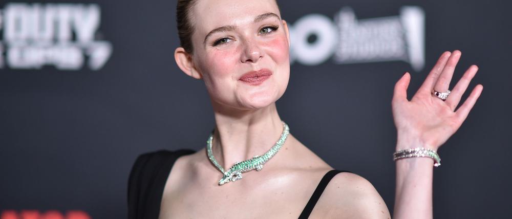 Elle Fanning bei der Premiere des Films.