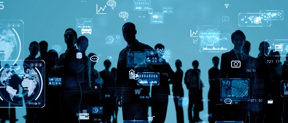 Menschen oder Roboter? Technologien wie KI verändern die Arbeitswelt.