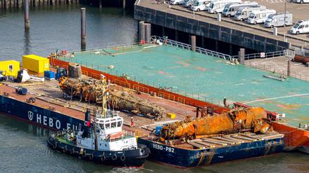 Experten haben das U-Boot untersucht und zerlegt. (Archivbild)