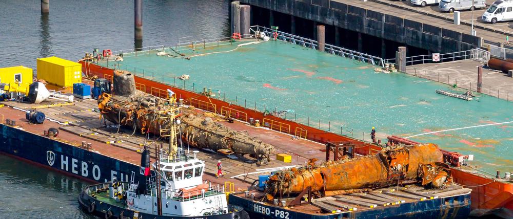 Experten haben das U-Boot untersucht und zerlegt. (Archivbild)