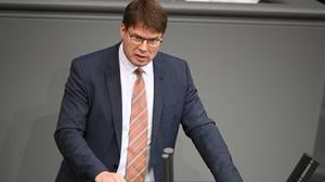 Der AfD-Abgeordnete Steffen Kotré spricht im Bundestag.