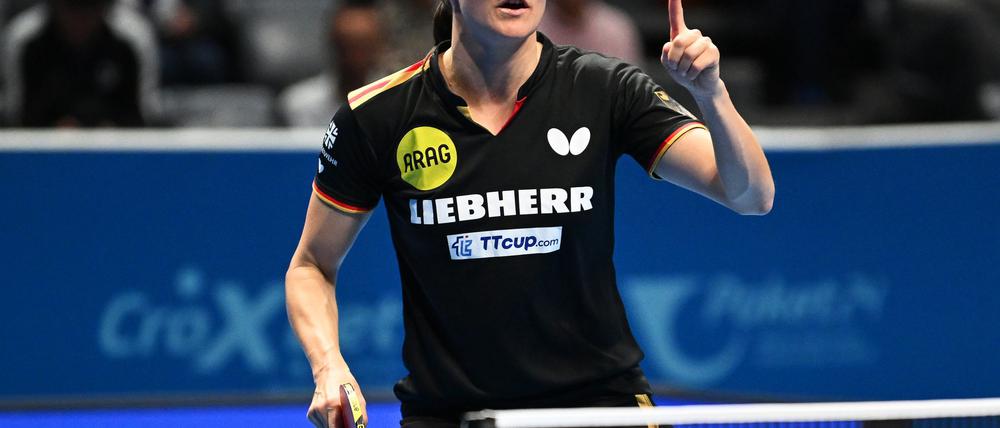 Auch in Frankfurt siegreich: Tischtennis-Spielerin Sabine Winter. (Archivbild)
