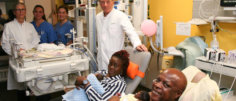 Ende September sind Fünflinge an der Berliner Charité auf Welt gekommen.