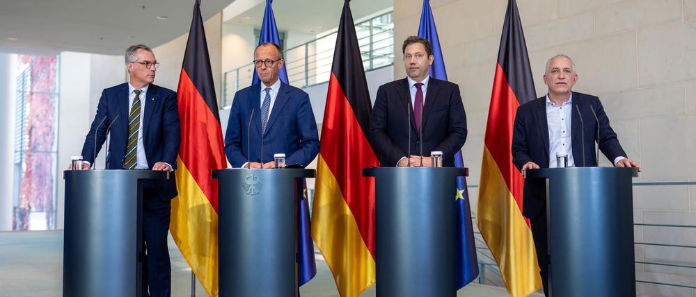 Merz will die Stahlindustrie erhalten.