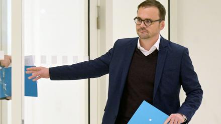 Brandenburgs CDU-Landeschef Jan Redmann will an der Spitze der Landespartei bleiben. (Archivbild)