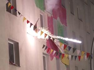 Nach der Räumung teils besetzter Häuser in der Habersaathstraße kommt es immer wieder zu Zwischenfällen und Polizeieinsätzen. (Archivbild)