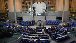 Debatte im Deutschen Bundestag. 