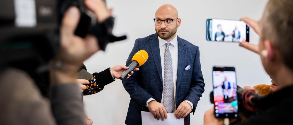 Rene Wilke (parteilos), Brandenburgs Minister des Innern und für Kommunales,