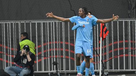 Johan Manzambi erzielte den zwischenzeitlichen Ausgleich für die Freiburger.