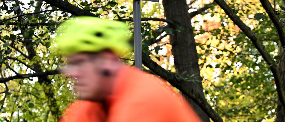 Der Mauerweg ist nicht zuletzt bei Radfahrern beliebt.