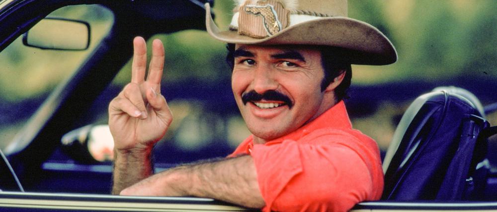 Hollywood-Ikone Burt Reynolds in einer seiner berühmtesten Rollen als „Ein ausgekochtes Schlitzohr“.