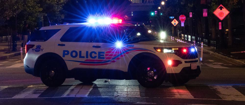 US-Polizeiwagen im Einsatz (Symbolbild)