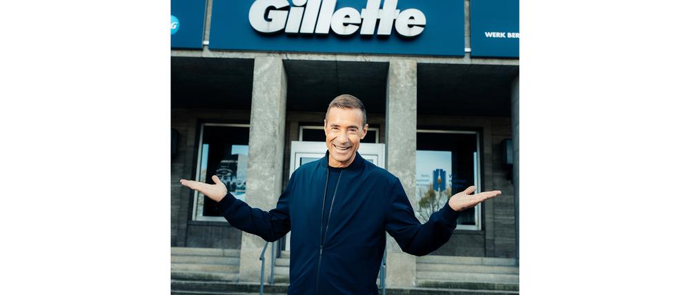 Kai Pflaume bei Gillette // Weiterer Text über ots und www.presseportal.de/nr/13483 / Die Verwendung dieses Bildes für redaktionelle Zwecke ist unter Beachtung aller mitgeteilten Nutzungsbedingungen zulässig und dann auch honorarfrei. Veröffentlichung ausschließlich mit Bildrechte-Hinweis.