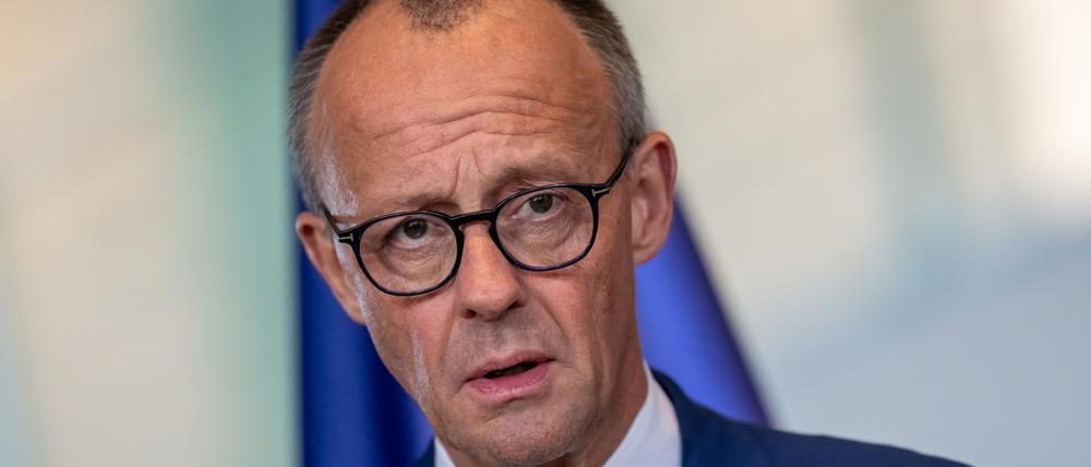 Bundeskanzler Friedrich Merz (CDU).