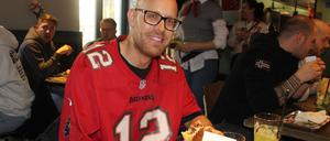 Football-Fan Matthias aus der Schweiz-
