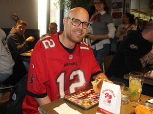 Football-Fan Matthias aus der Schweiz-