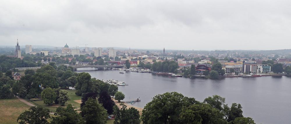Potsdam bei trübem Wetter.