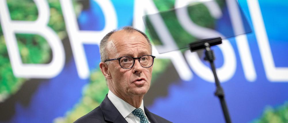 Unterstützt einen neuen Fonds zugunsten der Tropenwälder: Kanzler Merz.