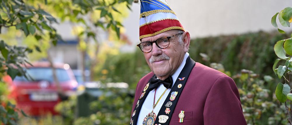 Hans-Georg Meyer, ehemaliger Chef des Potsdamer Karnevalsclubs (PKC), ist seit 1973 Karnevalist.