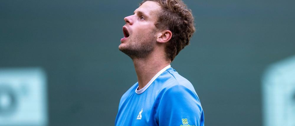 Novak Djokovic war für den deutschen Tennisprofi Yannick Hanfmann doch eine Nummer zu groß. (Archivbild)