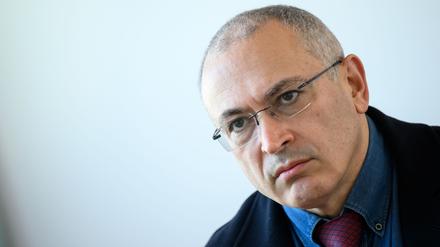 Der Kremlgegner Michail Chodorkowski appelliert an den Westen, bei seiner Sanktionspolitik zwischen der Staatsführung und den einfachen Russen zu unterscheiden. (Archivbild)