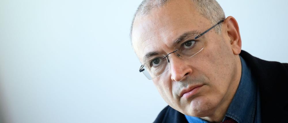 Der Kremlgegner Michail Chodorkowski appelliert an den Westen, bei seiner Sanktionspolitik zwischen der Staatsführung und den einfachen Russen zu unterscheiden. (Archivbild)