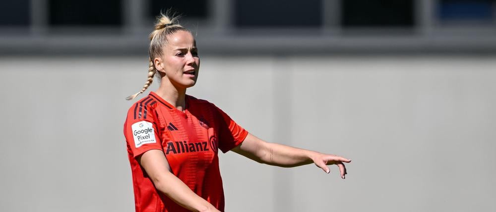 Erzielte ein Tor und leistete zwei Vorlagen beim Sieg gegen Union Berlin: Giulia Gwinn (Archivbild)