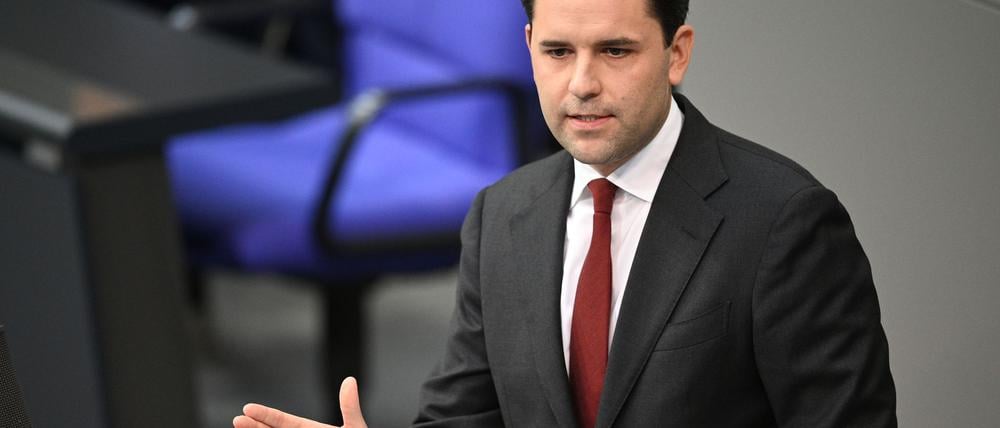 Der Vorsitzende der Jungen Union, Johannes Winkel, verlangt von der Bundesregierung große Sozialreformen. (Archivfoto)