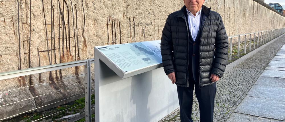 Berlins ältester Abgeordneter kannte die Berliner Mauer schon als Teenager.