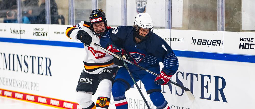 Die 16-jährige Mathilda Heine (li.) ist auf Anhieb im Erwachsenenbereich angekommen. Beim Deutschland Cup ist sie gesetzt.