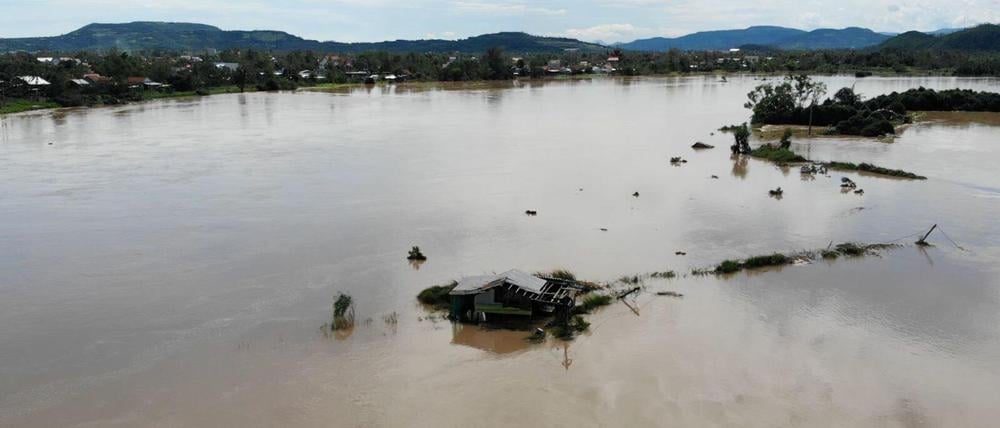 „Kalmaegi“ hatte am Freitag Vietnam erreicht.