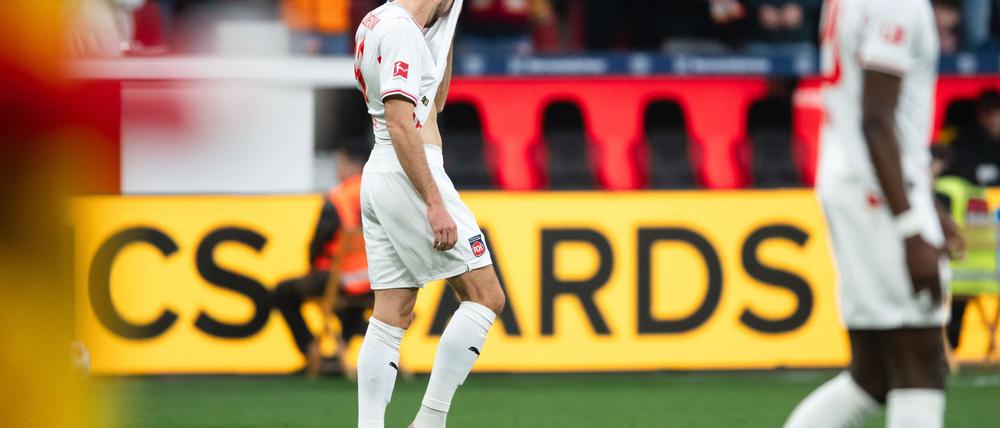 Beim 0:6 gegen Leverkusen war Heidenheim chancenlos. 