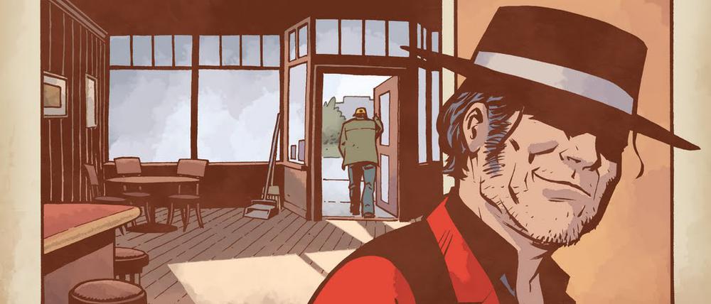 Eine Szene aus der Graphic Novel „Greendale“.