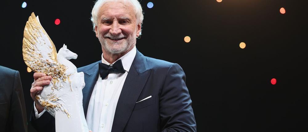 „Legende des Sports“: DFB-Sportdirektor Rudi Völler.