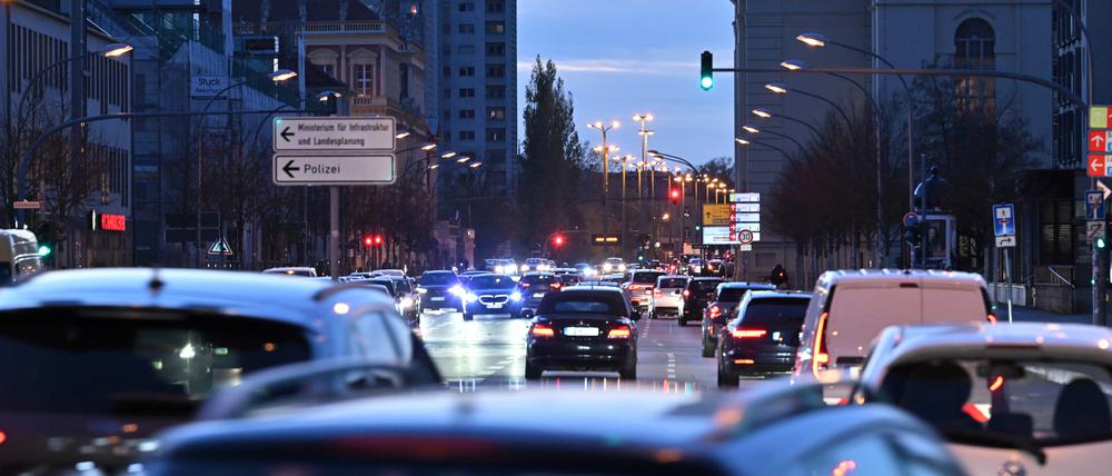 Verkehr in Potsdam (Symbolbild).