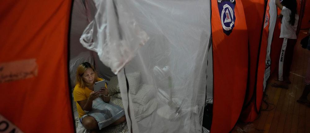 Auf der Flucht vor Supertaifun „Fung-Wong“ mussten mehr als eine Million Menschen ihre Häuser verlassen.