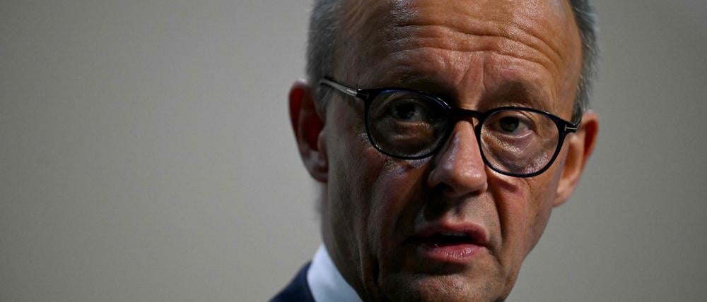 Kanzler Friedrich Merz (CDU).