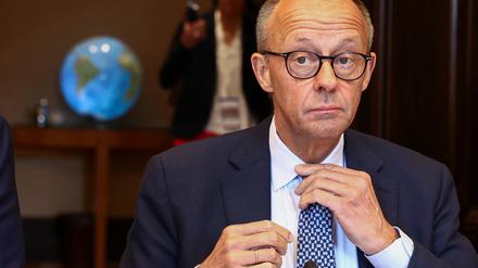 Bundeskanzler Friedrich Merz (CDU) 