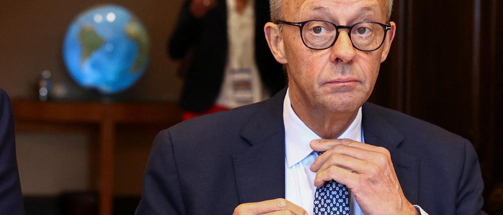 Bundeskanzler Friedrich Merz (CDU) 