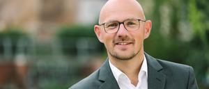 Der SPD-Kandidat für die Wahl zum Oberbürgermeister für Brandenburg an der Havel, Daniel Keip. 